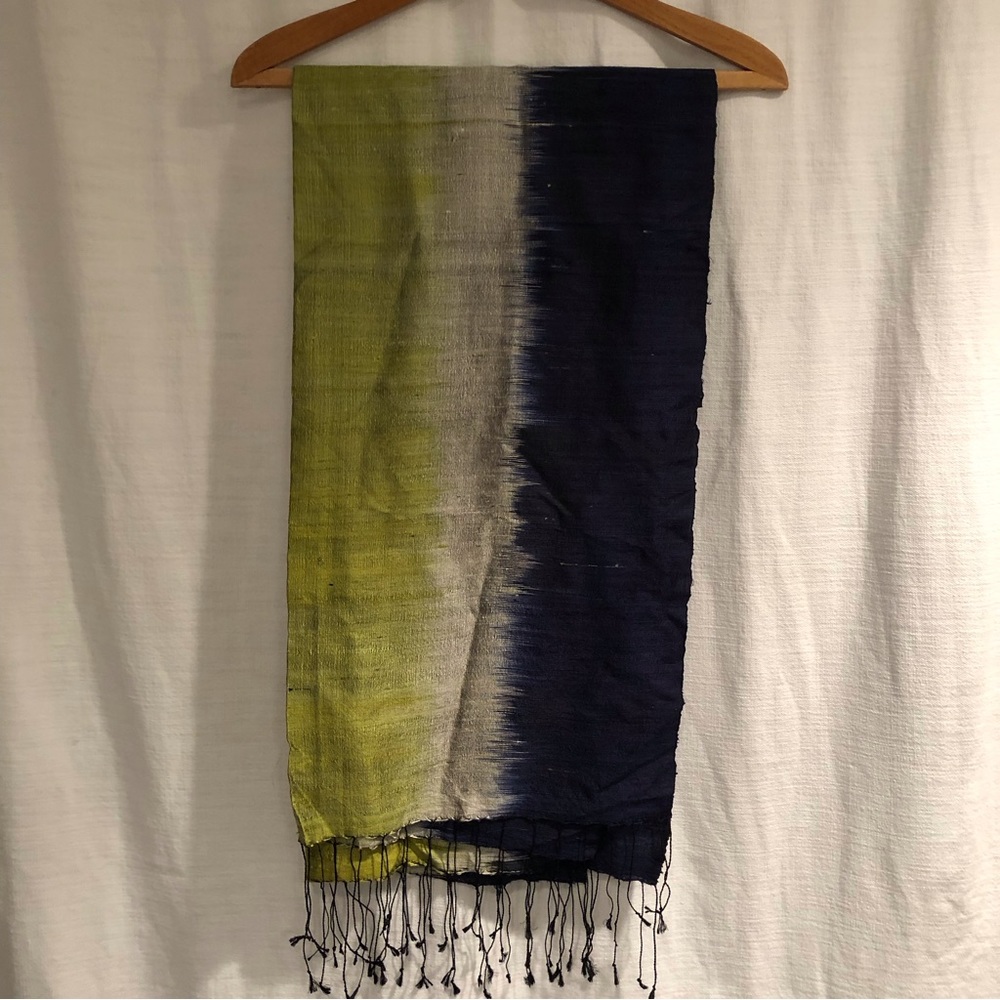 Silk ikat scarf/wrap